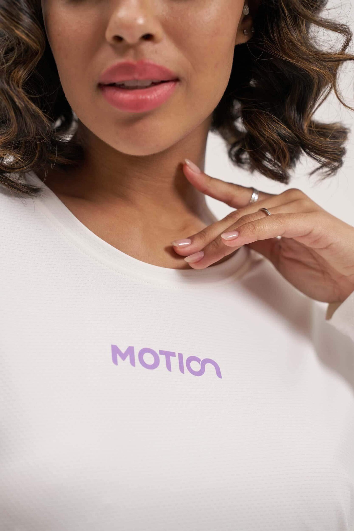 White affordable long sleeve cotton t shirts women's collection online in UAE