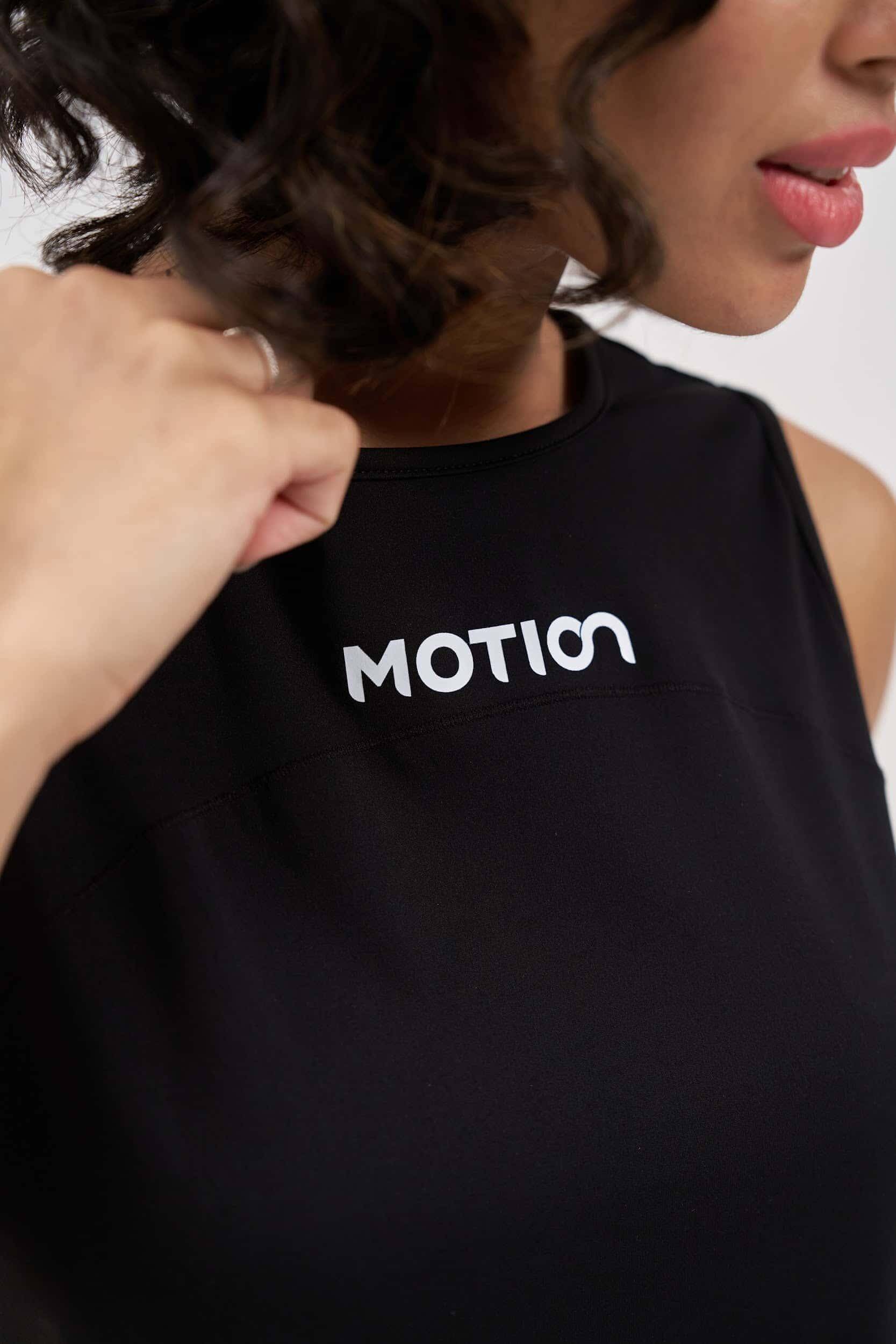 Black Muscle Tank for Training -  lightweight and breathable for workouts