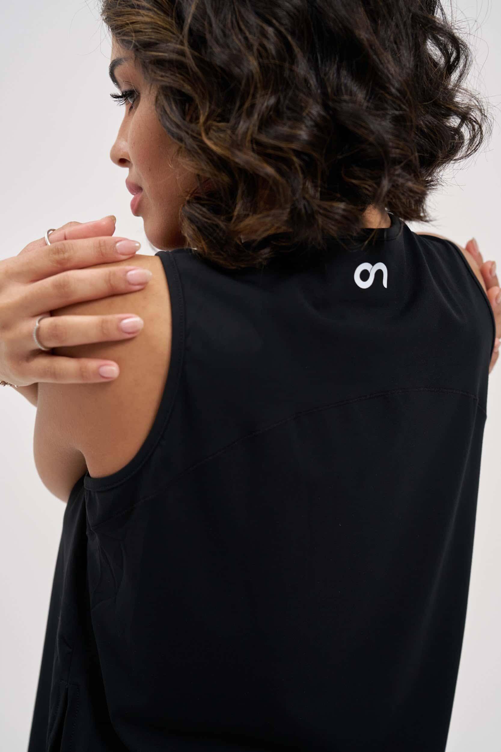 Black Women's Gym Tank Top