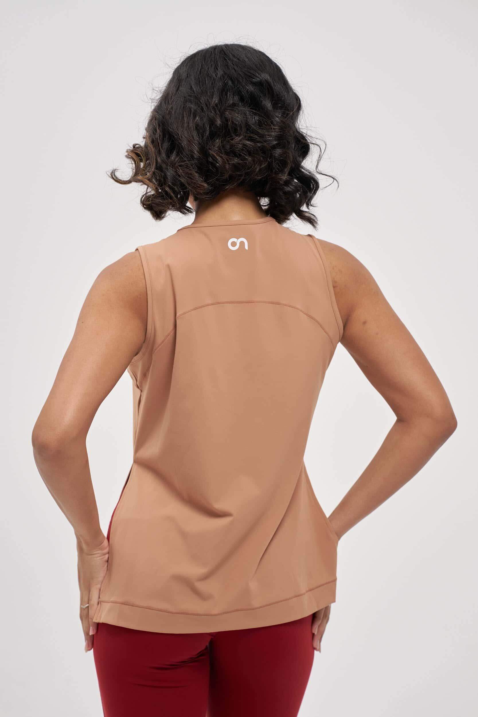 Peach Lightweight Running Tank