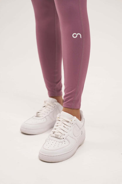 Lavender Purple yoga leggings for women online at Motion Activewear