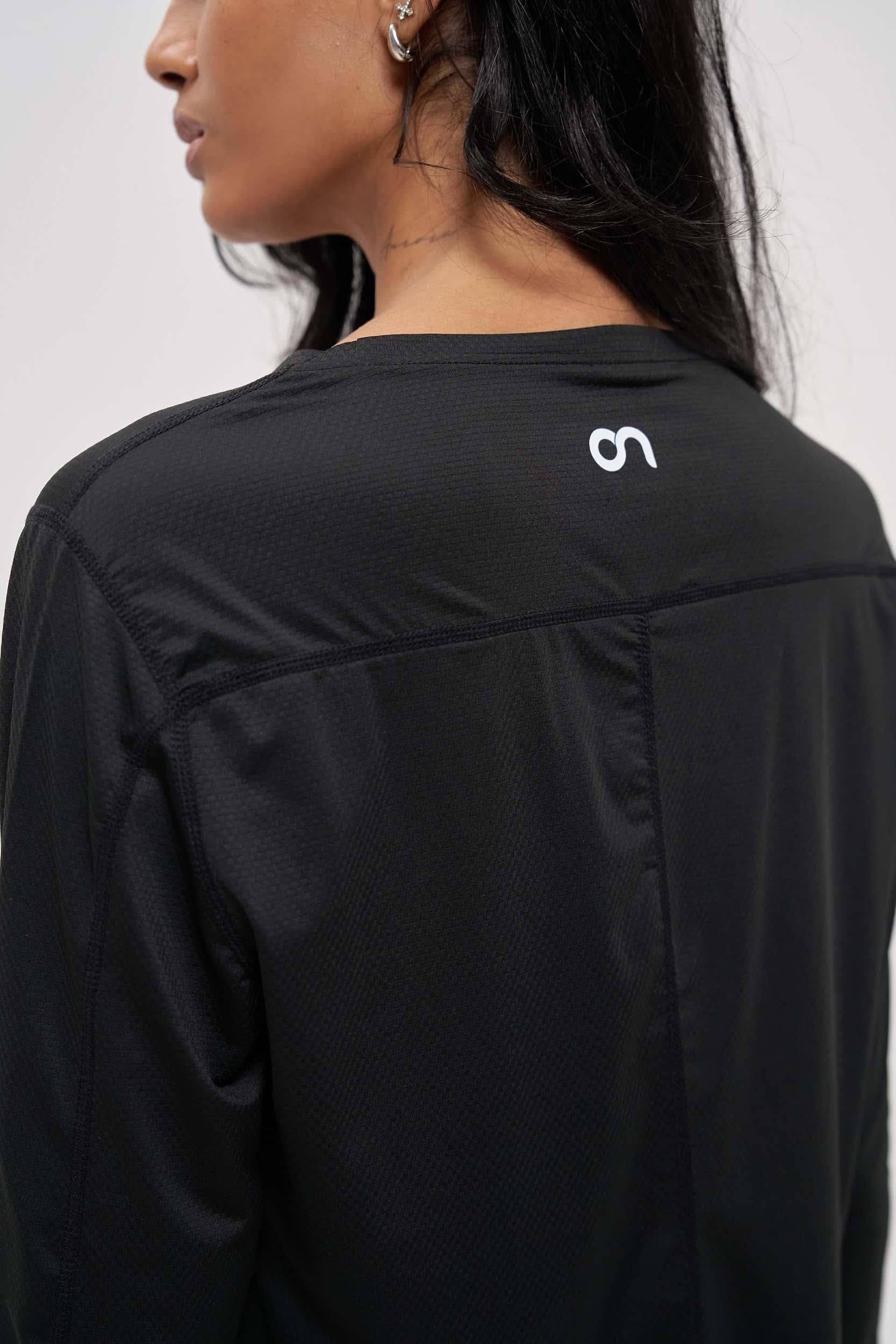 Black Sports Tops for Women