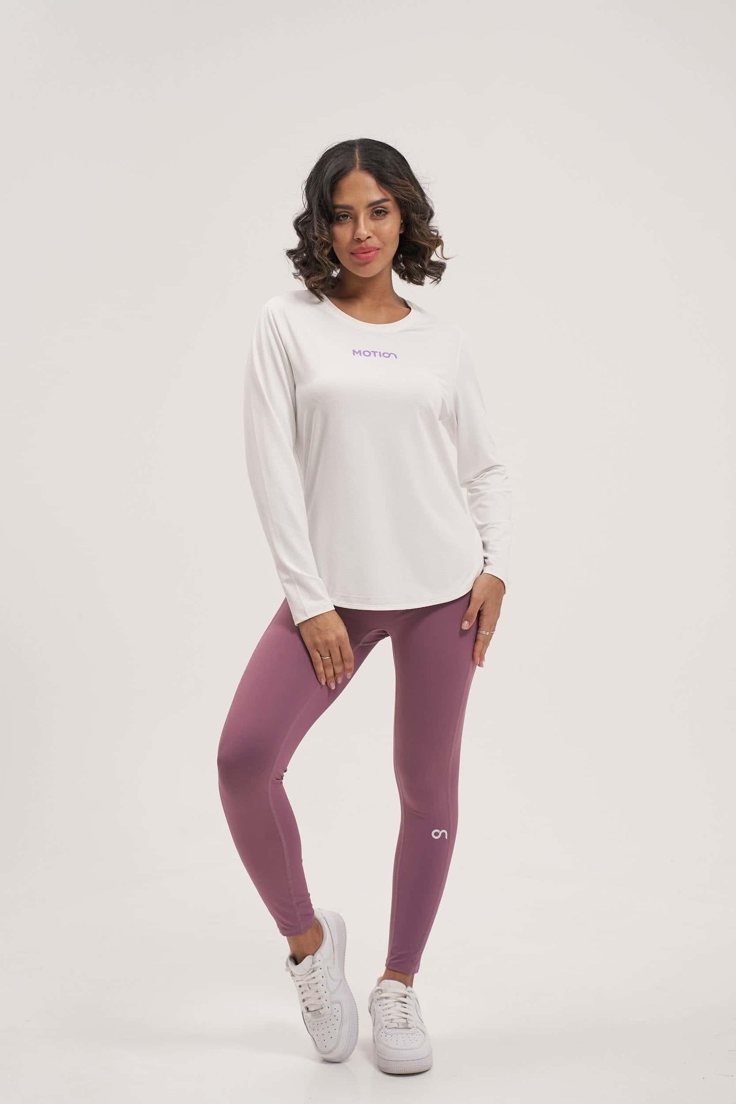 White long sleeve cotton t shirts women's online at best price